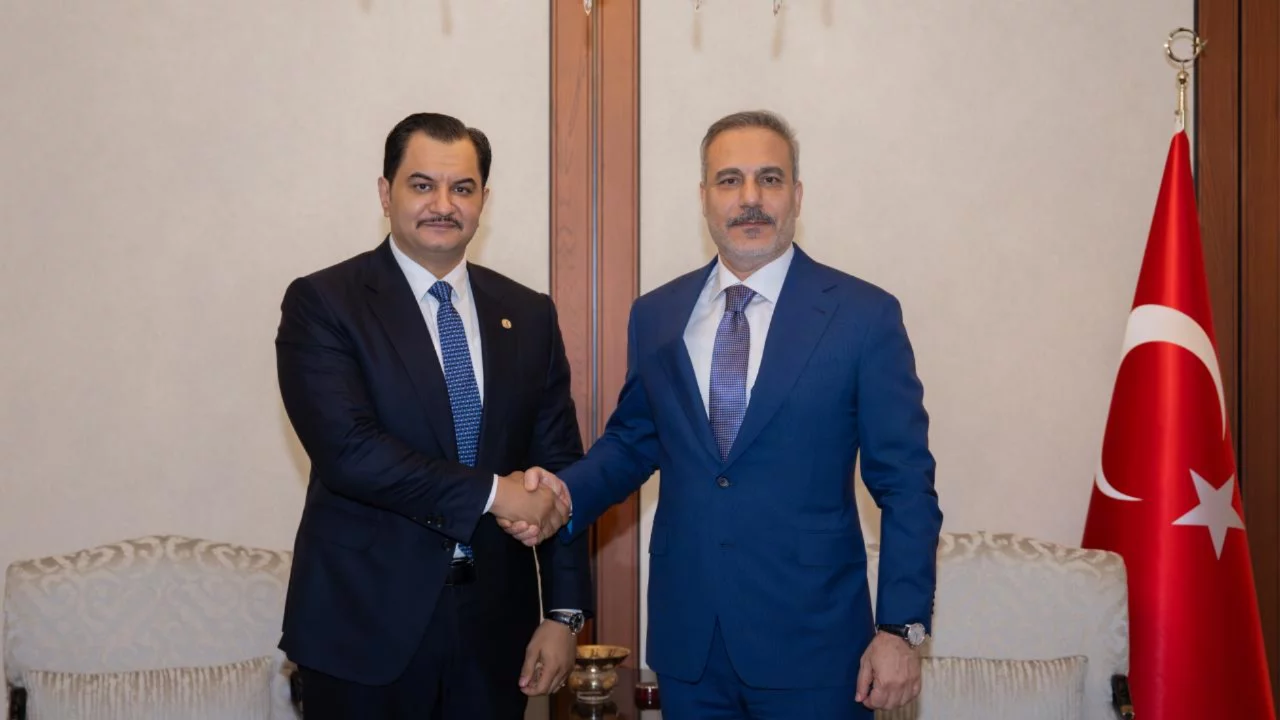 Hakan Fidan, Ankara'da Saddam Hafter'i kabul etti