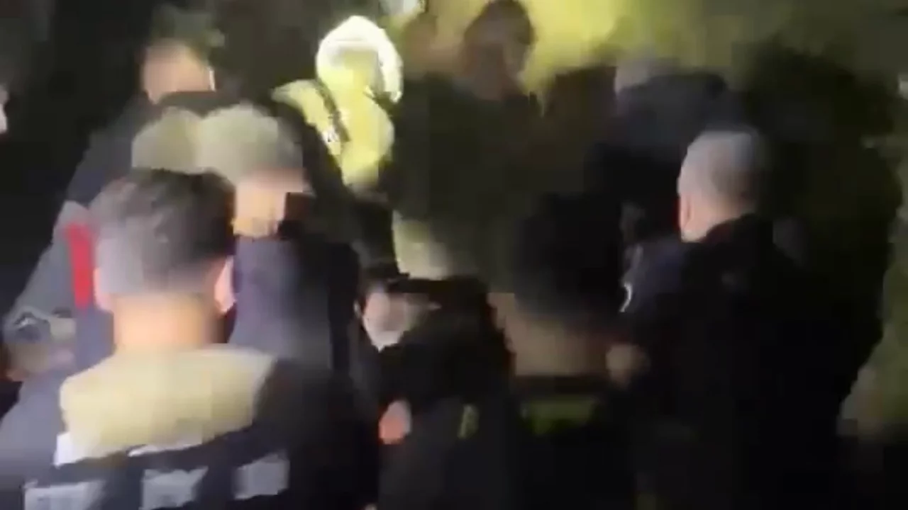 Bursa'da yamaca düşüp mahsur kalan kişinin imdadına AFAD yetişti! 