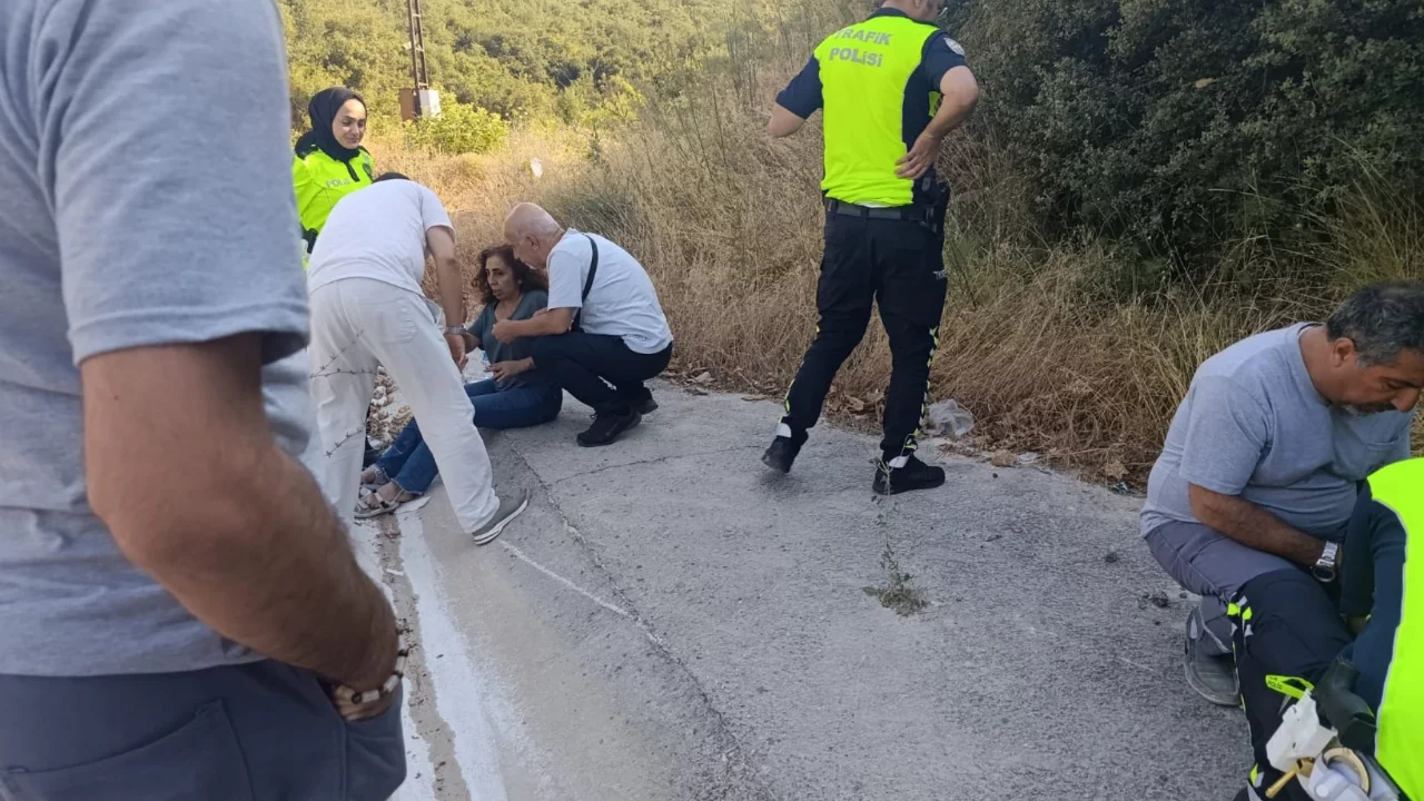 Bursa'da hastane yolunda kaza!