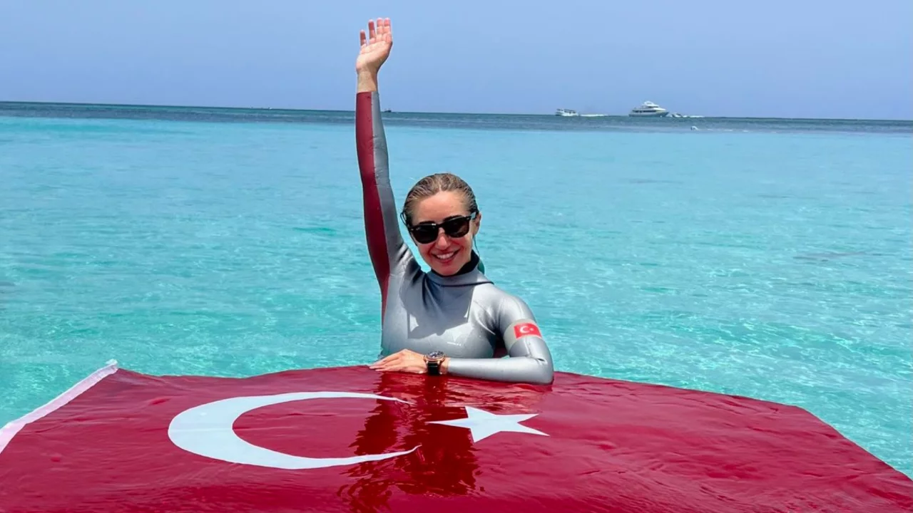Şahika Ercümen'den Kaş'ta çifte altın