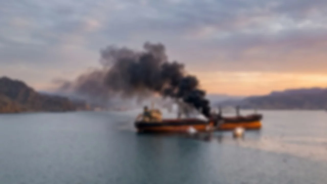 Hürmüz Boğazı'nda tanker alarmı! Mayına çarpan gemide patlama meydana geldi