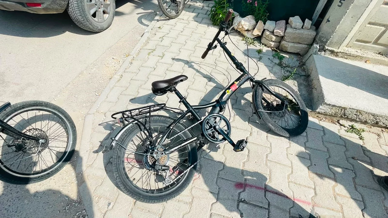 Pikabın çarptığı bisikletli çocuk yaralandı