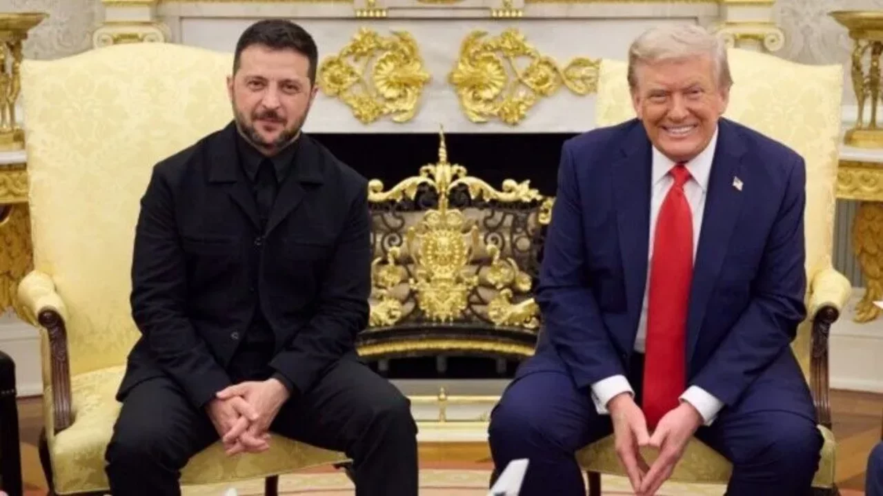 Trump ve Zelenskiy Beyaz Saray'da g&ouml;r&uuml;şt&uuml;: Masada kritik başlıklar vardı