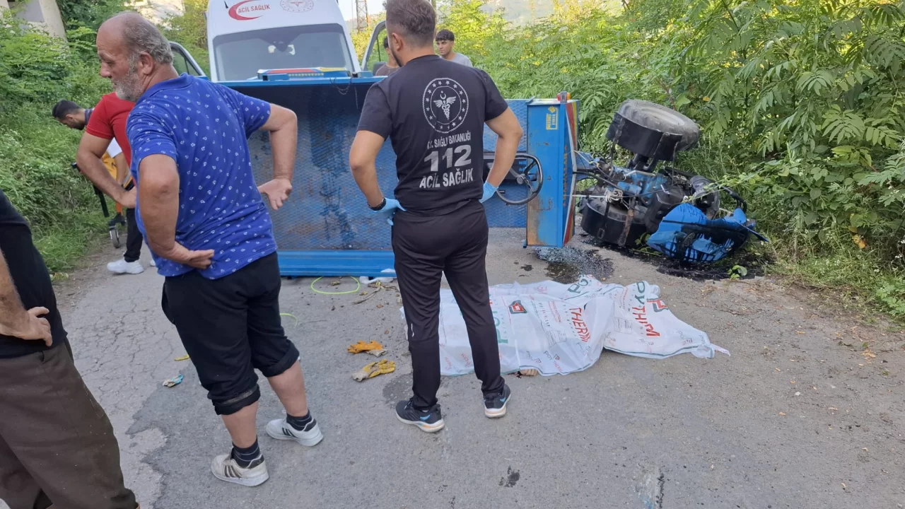 Ordu'da patpat kazası! 1 &ccedil;ocuk hayatını kaybetti