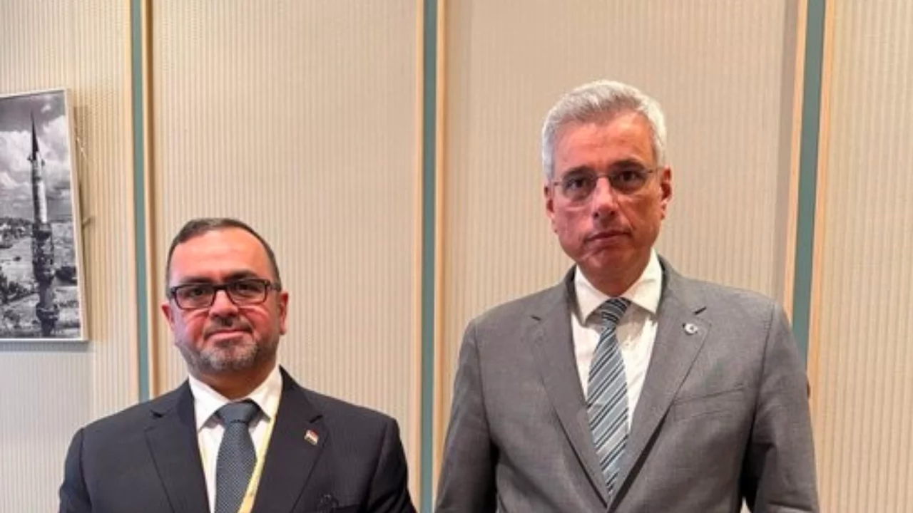 Bakan Memişoğlu, Iraklı mevkidaşı ile bir araya geldi