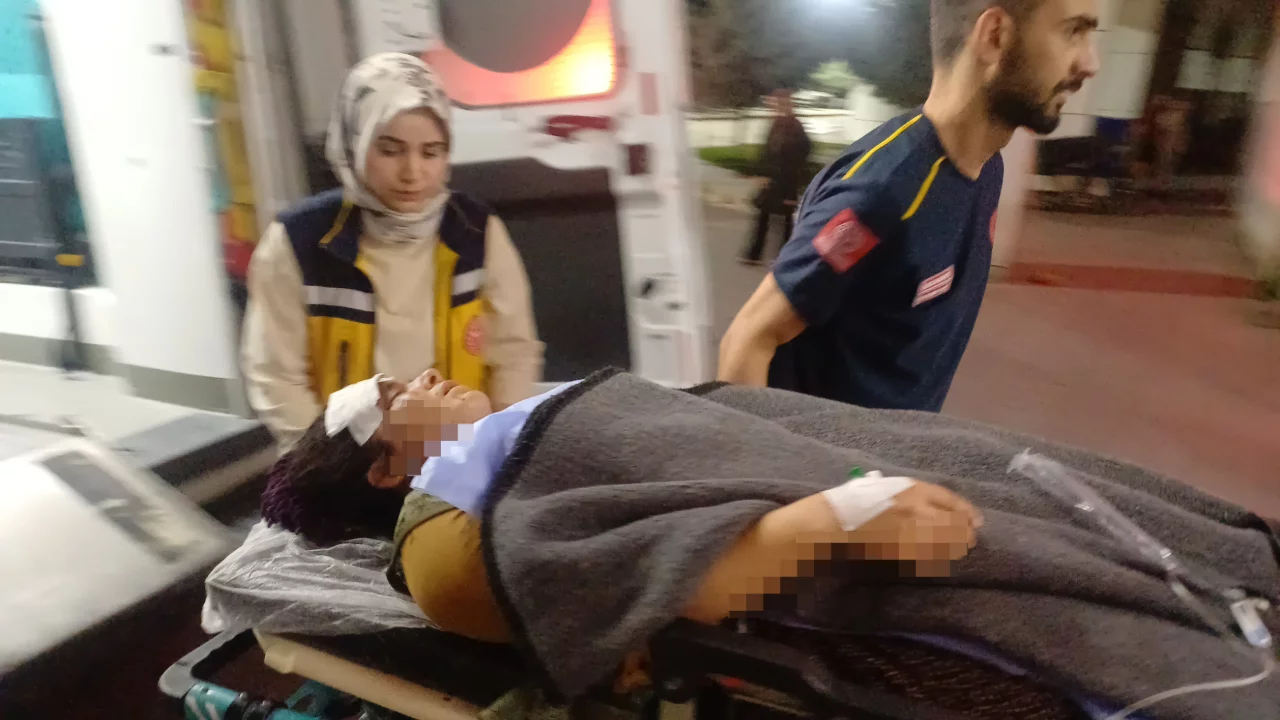&Ccedil;ocuklarının g&ouml;z&uuml; &ouml;n&uuml;nde dehşet! Mera husumeti kanlı bitti, gen&ccedil; kadın ağır yaralandı