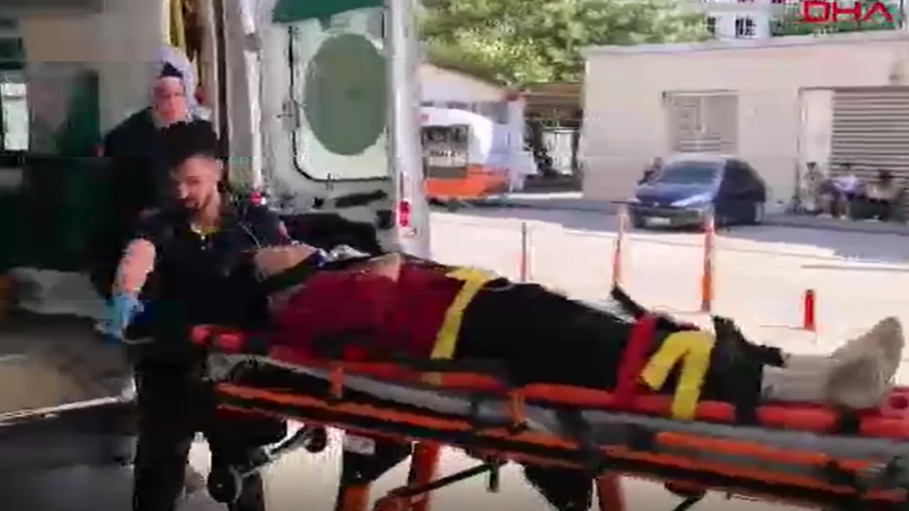 Bursa'da dere yatağına u&ccedil;an motosikletten sağ kurtuldu!