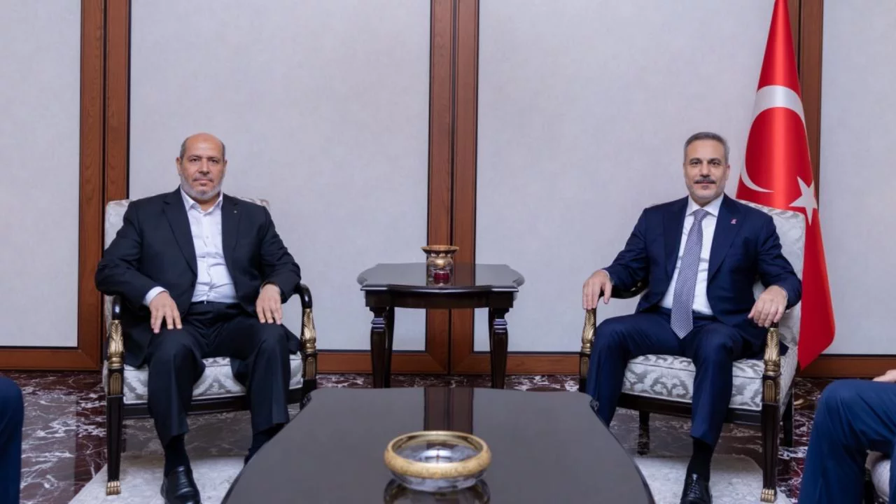 Hakan Fidan'dan Hamas heyetiyle kritik g&ouml;r&uuml;şme! Gazze ve barış s&uuml;reci masadaydı