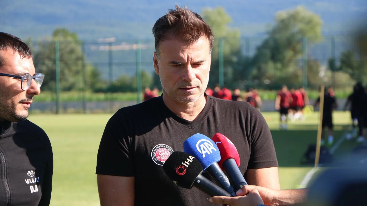 Aleksandar Stanojevic: "Tek hedefimiz var, üst lige çıkmak"