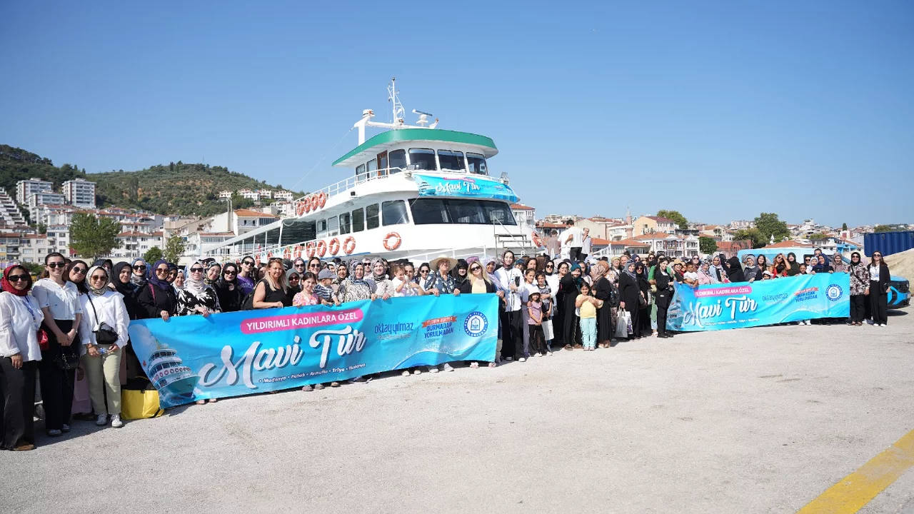 Yıldırımlı kadınlar Mavi Tur'da buluşuyor