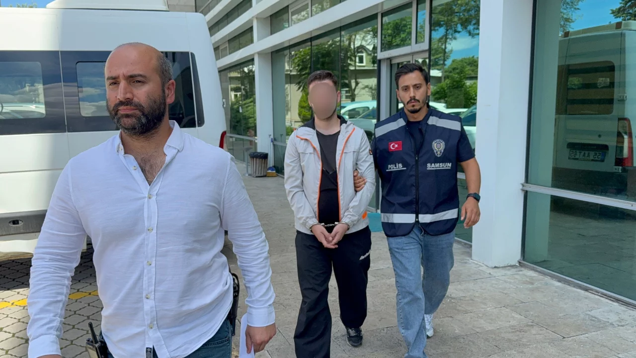 Samsun'da bir kişiyi bı&ccedil;aklayan gen&ccedil; tutuklandı