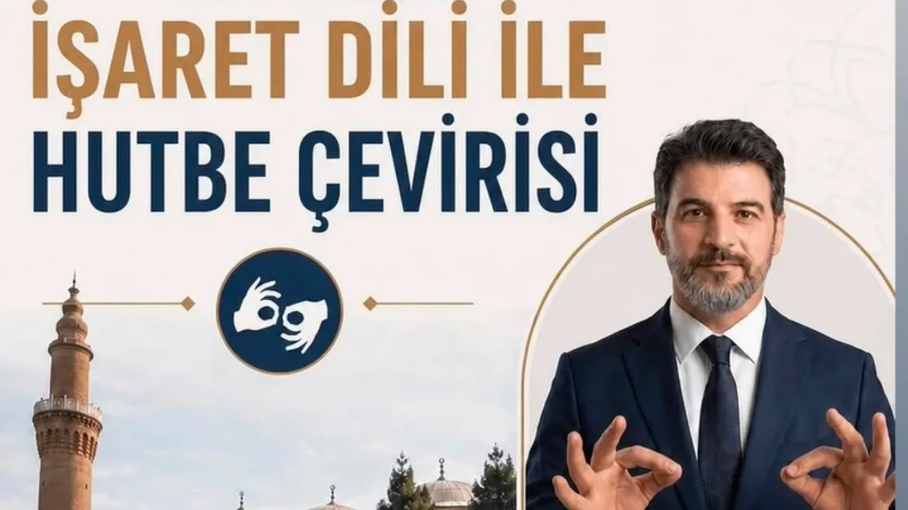 Bursa'da &ouml;rnek uygulama genişliyor! Ulucami'de cuma hutbeleri artık işaret diliyle anlatılacak