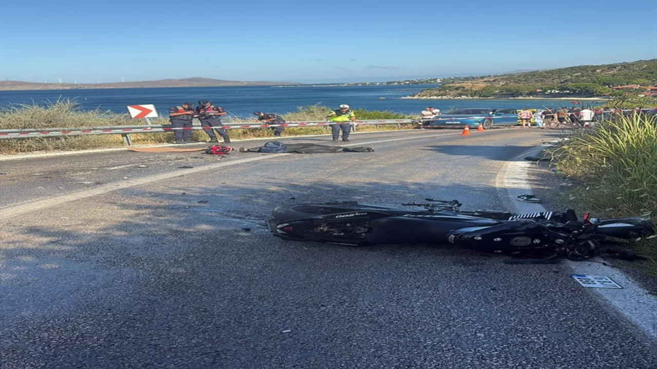 Stajına gidip gelmek i&ccedil;in aldığı motosiklet sonu oldu!