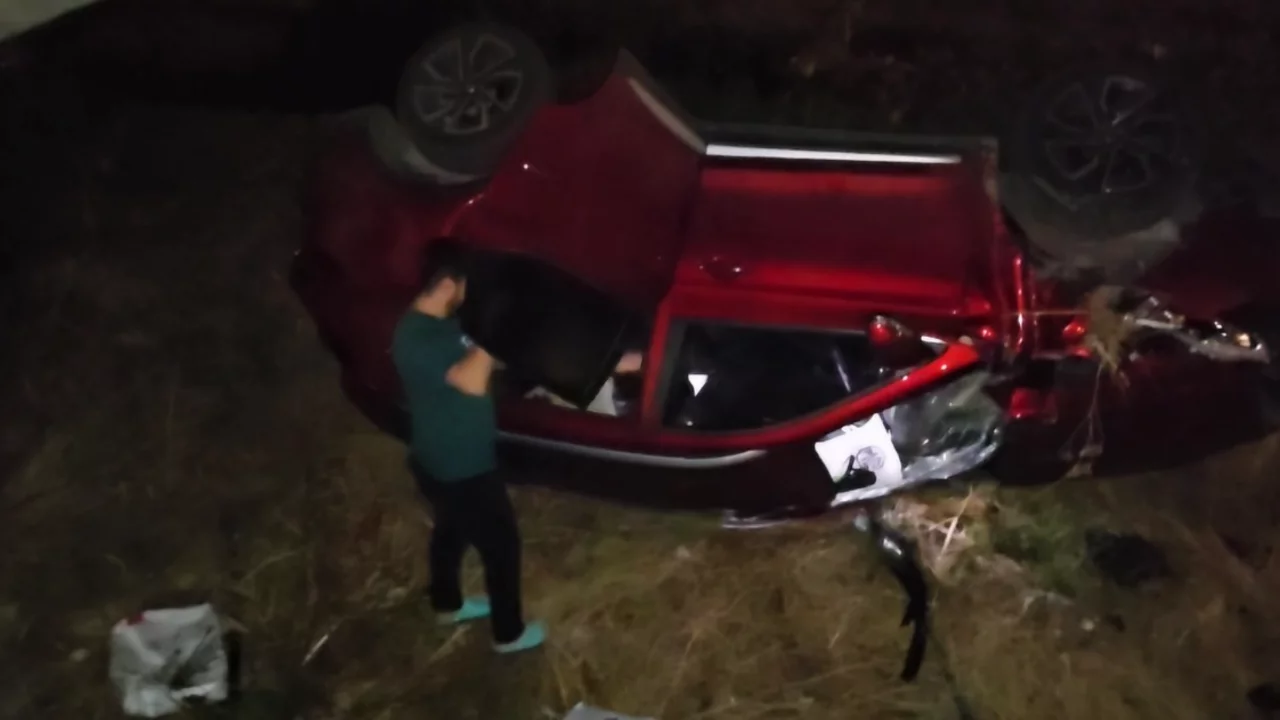 Bursa'da hurdaya d&ouml;nen ara&ccedil;tan sağ kurtuldu! S&ouml;zleri dikkat &ccedil;ekti