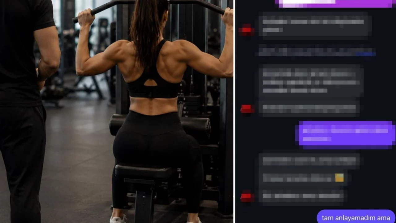 Bu nasıl bir teklif? G&ouml;nderilen mesaj fitness eğitmenini şoke etti
