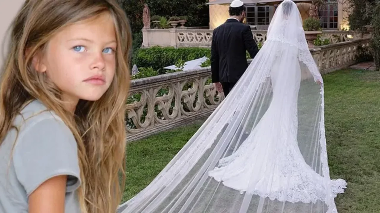 'D&uuml;nyanın en g&uuml;zel kızı'ydı! Thylane Blondeau'dan g&ouml;rkemli ikinci d&uuml;ğ&uuml;n t&ouml;reni