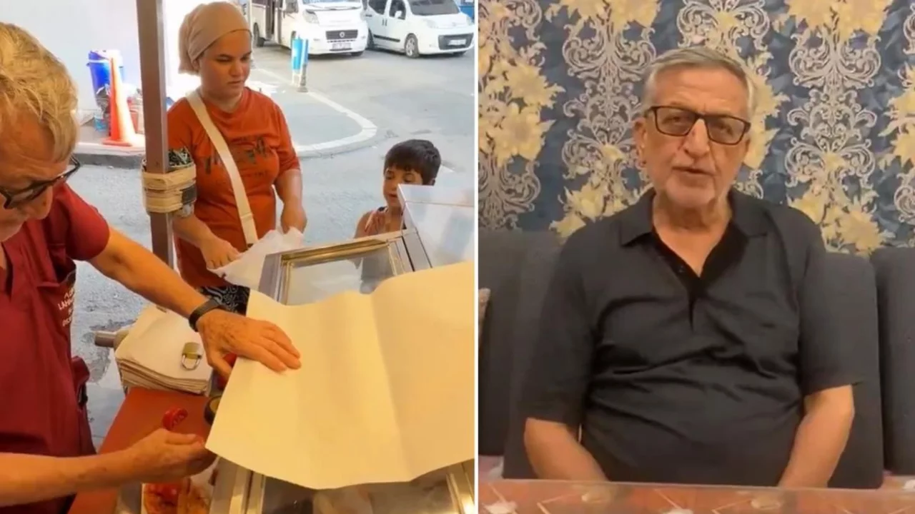 Tepki &ccedil;eken seyyar satıcıdan geri adım! &Ouml;z&uuml;r videosu yayımladı