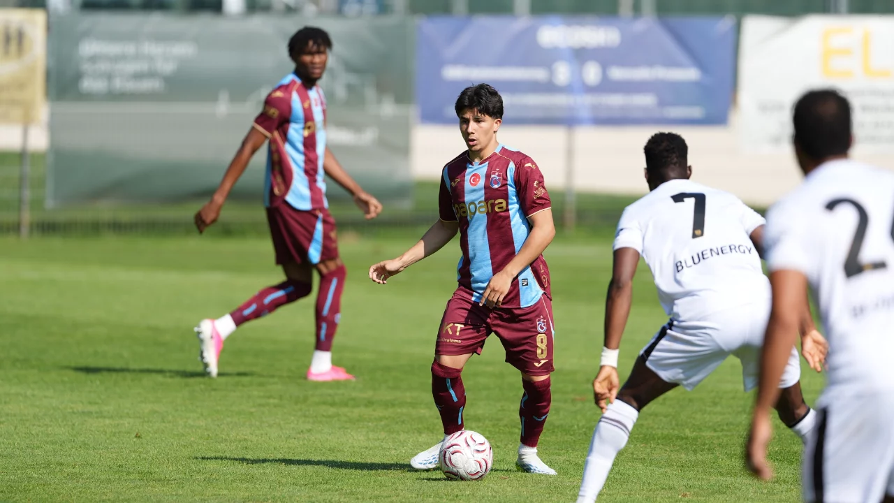 Trabzonspor kampı galibiyetle bitirdi! Yeni sezon &ouml;ncesi umut veren prova