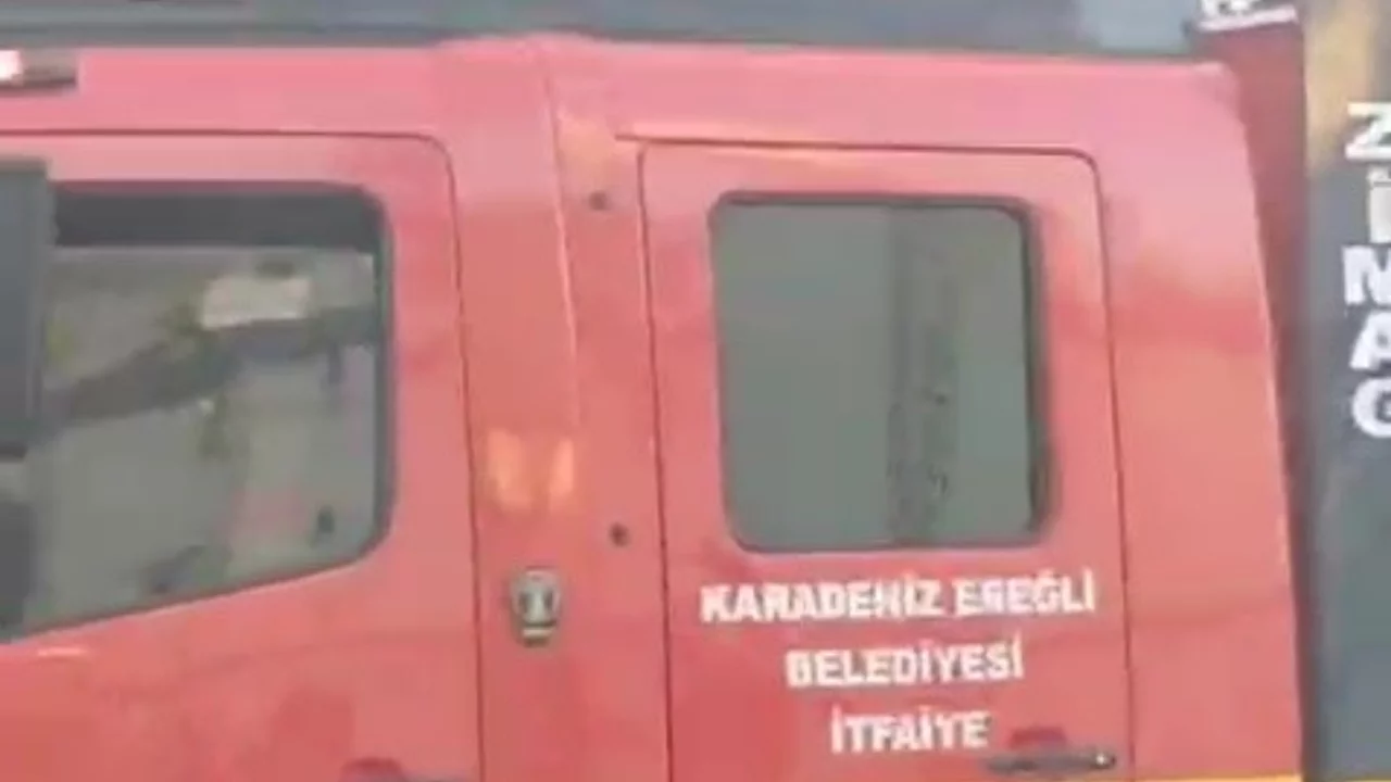 Zonguldak'ta ev yangını! Elektrikli fırın ş&uuml;phesiyle inceleme başlatıldı
