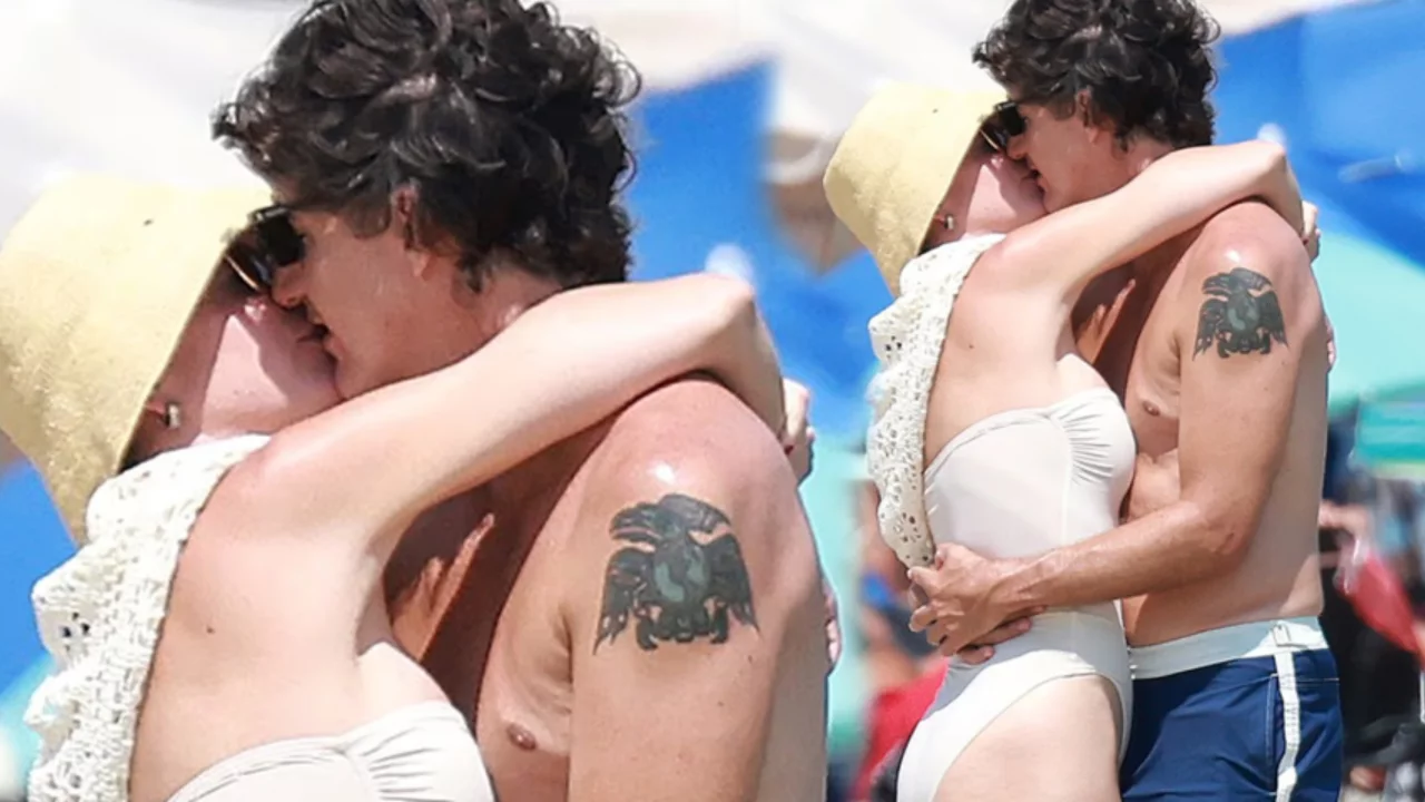 Katy Perry ve Justin Trudeau plajda aşka geldi! 