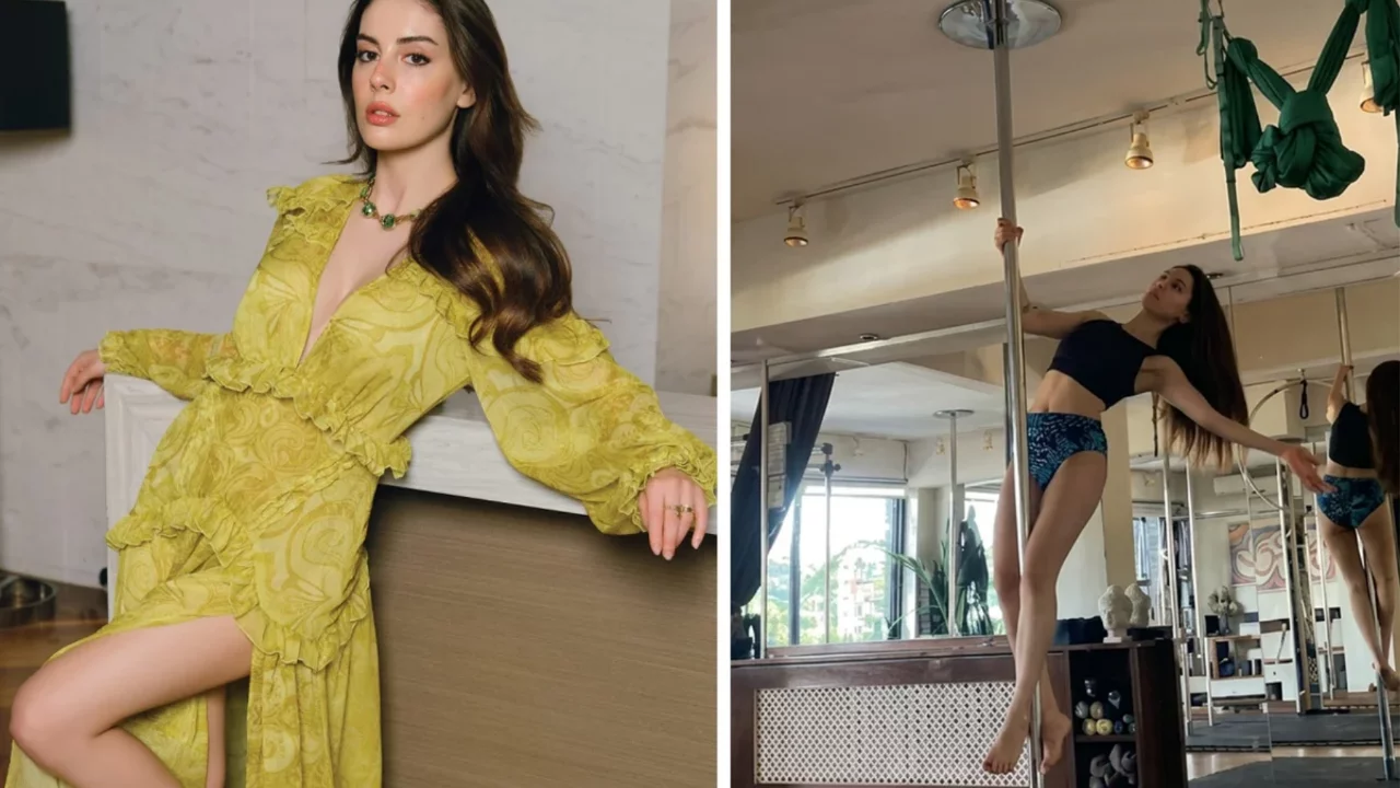 Kızılcık Şerbeti'nin &Ccedil;imen'i Selin T&uuml;rkmen'den s&uuml;rpriz performans! direk dansı videosu g&uuml;ndem oldu