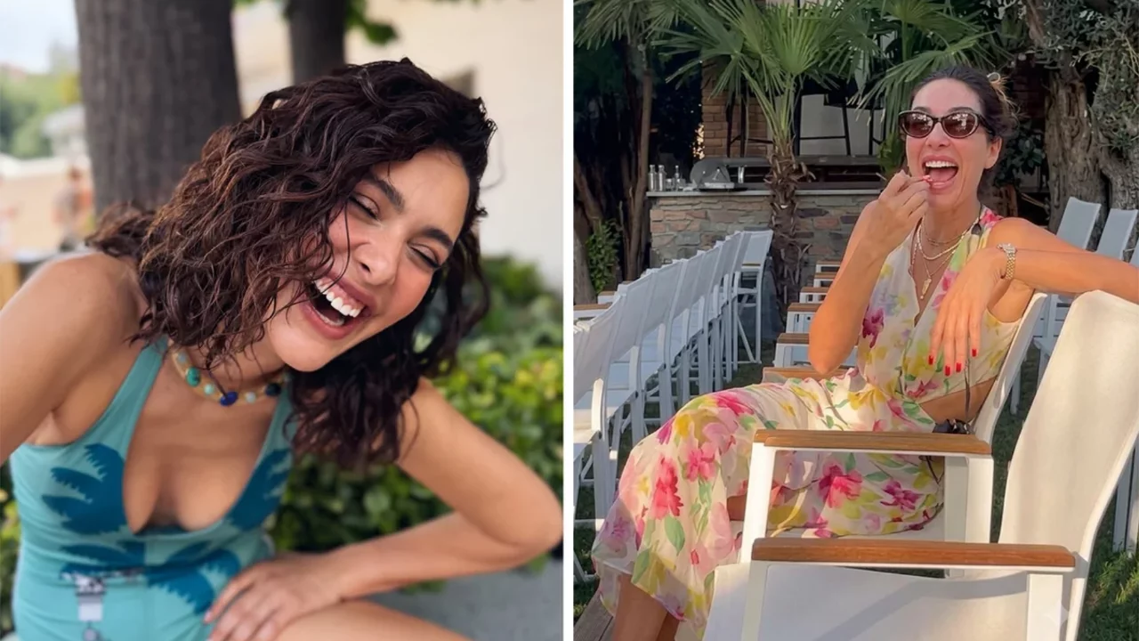 Bergüzar Korel'den gülümseten açıklama! "Kulaklığımı yiyeceğim" sözleri gündem oldu