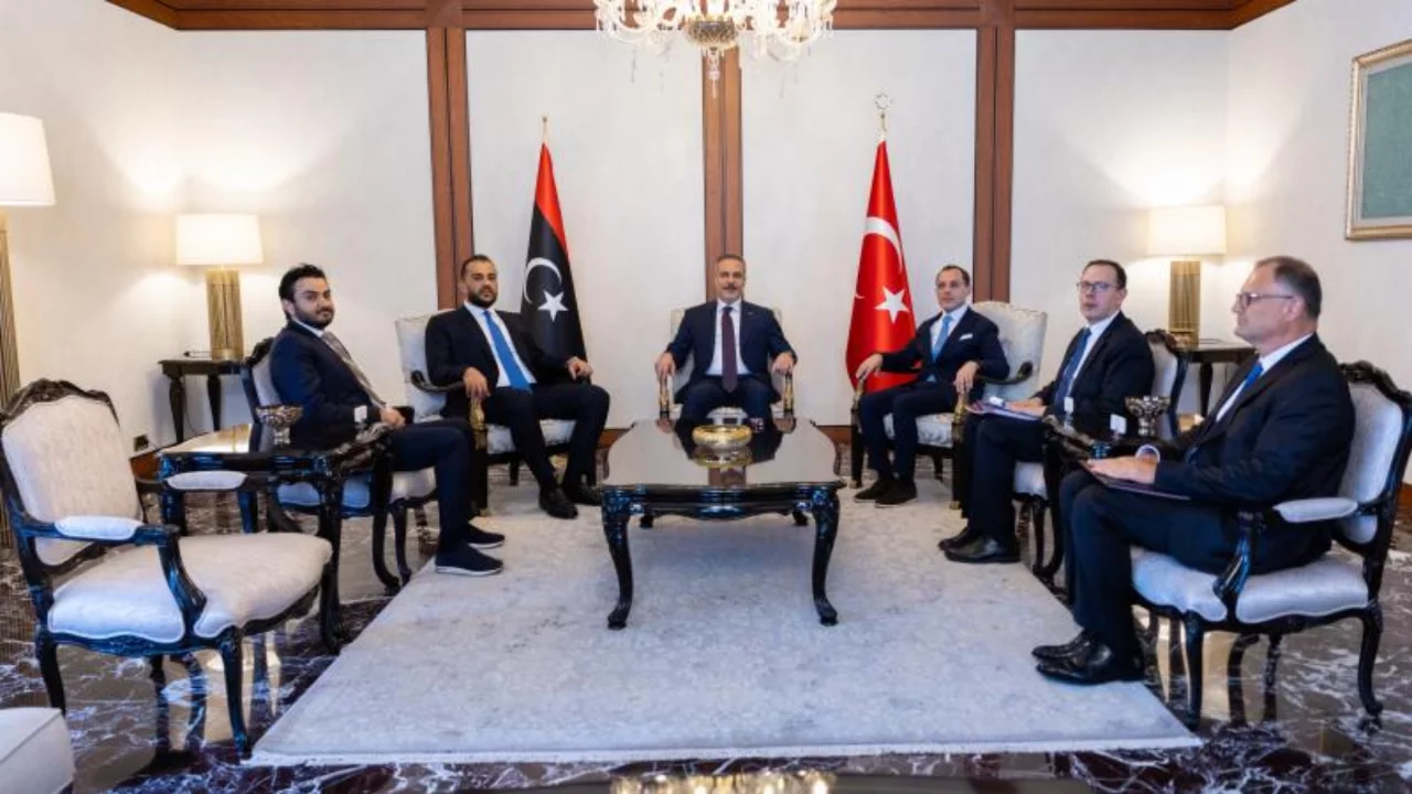 Hakan Fidan, Libya Ulusal Birlik Hükümeti heyetiyle bir araya geldi