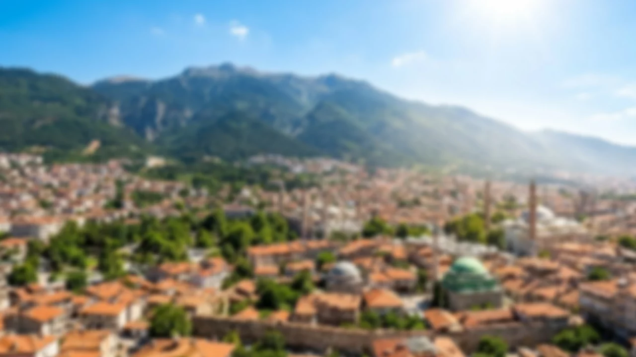 Bursa'da bug&uuml;n hava nasıl olacak? Kavurucu sıcaklar etkisini artırıyor