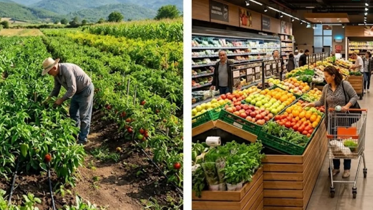 &Uuml;reticinin kazanamadığı &uuml;r&uuml;n markette pahalıya satılıyor! Fiyat farkı şaşırttı...