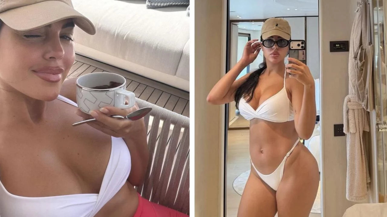 Georgina Rodriguez'den v&uuml;cudunu eleştirenlere g&uuml;&ccedil;l&uuml; yanıt! Antonela Roccuzzo'dan destek geldi