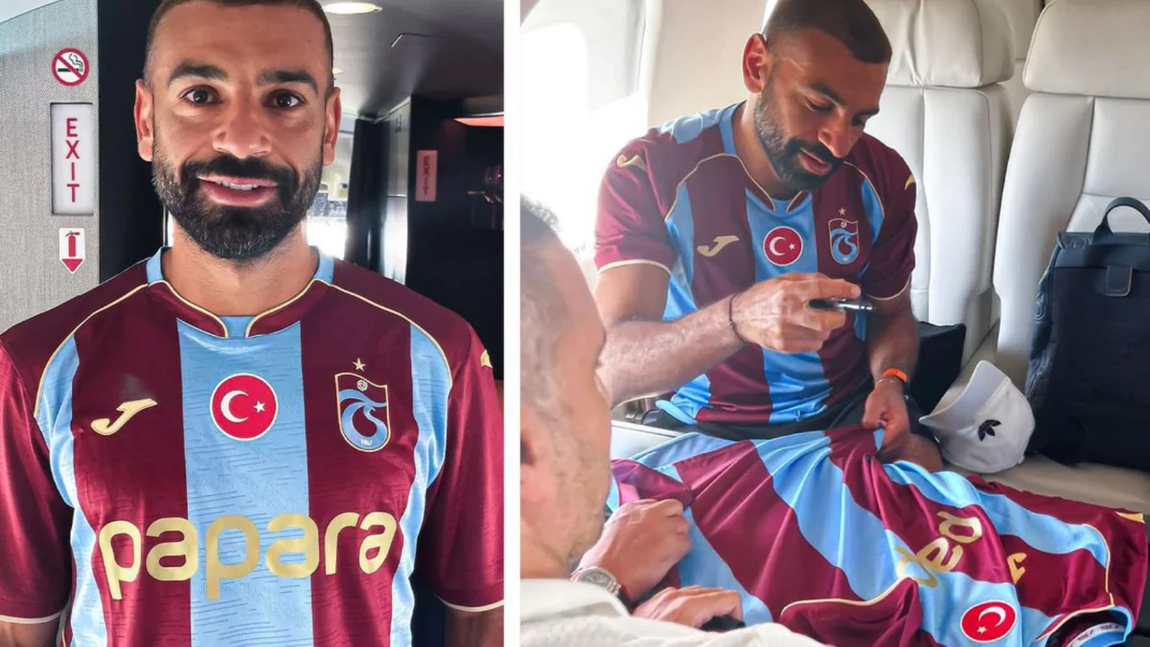 Salah Trabzonspor formasını giydi! İlk sözleri bütün şehri ayağa kaldıracak 