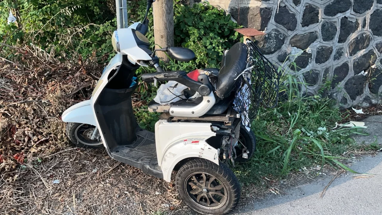 Trabzon'da gazetesini almaya giderken feci kaza! 87 yaşındaki emekli astsubay hayatını kaybetti