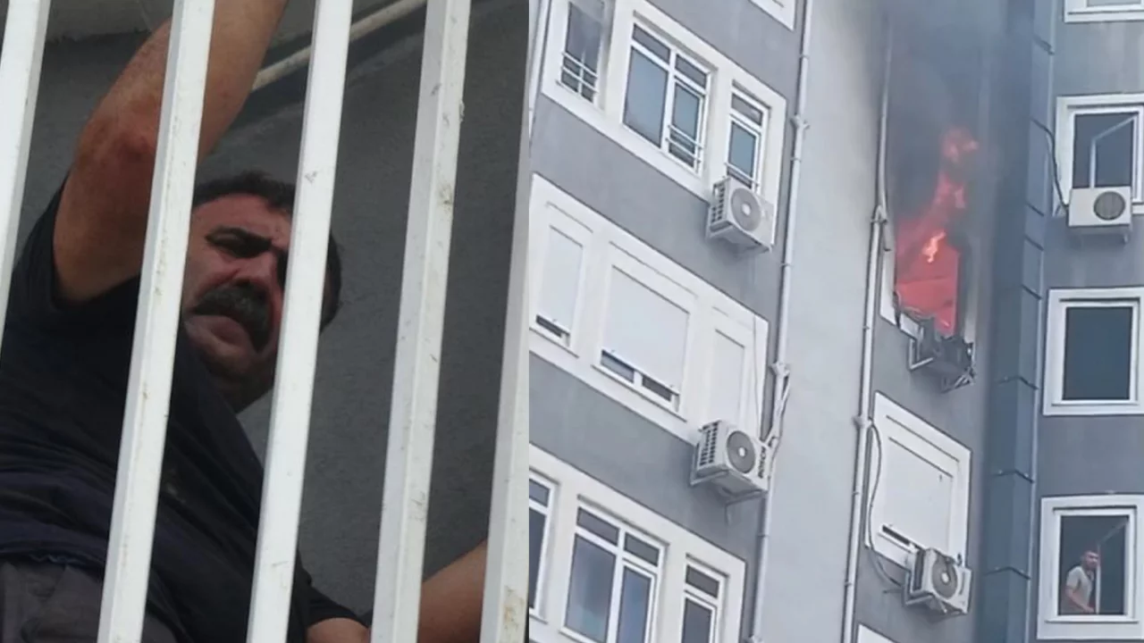 Apartmanda can pazarı! Alevler üst kata sıçradı, yakınları sinir krizi geçirdi...
