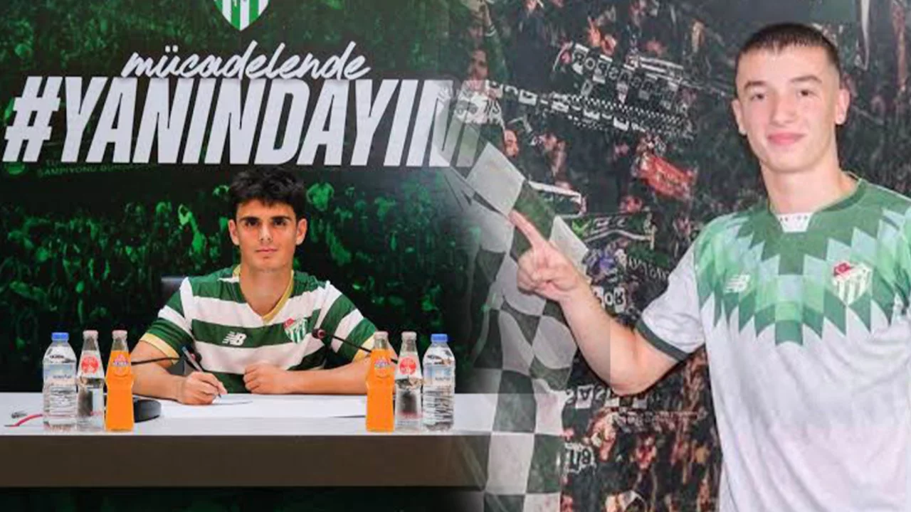 Bursaspor'un gençleri Karacabey'e imzayı attı 