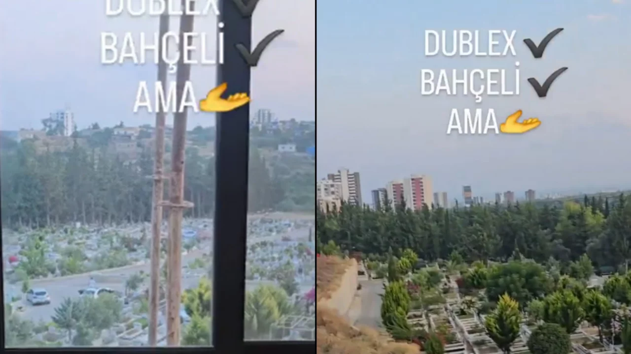 Dubleks ev hayali gerçek oldu ama manzara hayatın gerçeğini hatırlattı!