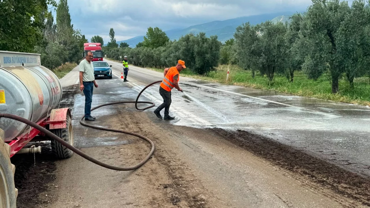 Bursa'da ekipler harekete geçti!