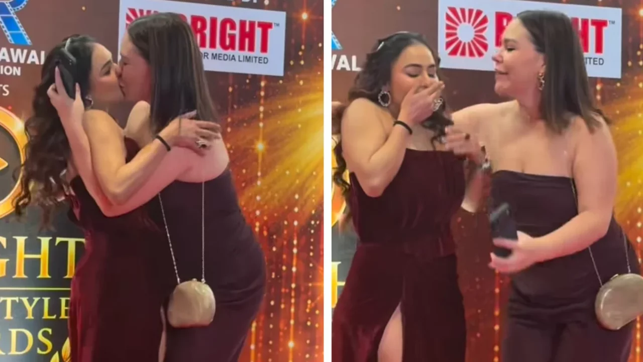 Fotoğraf çektirmek için yanına geldi, yaptığıyla herkesi şaşırttı! Nikita Rawal neye uğradığını şaşırdı