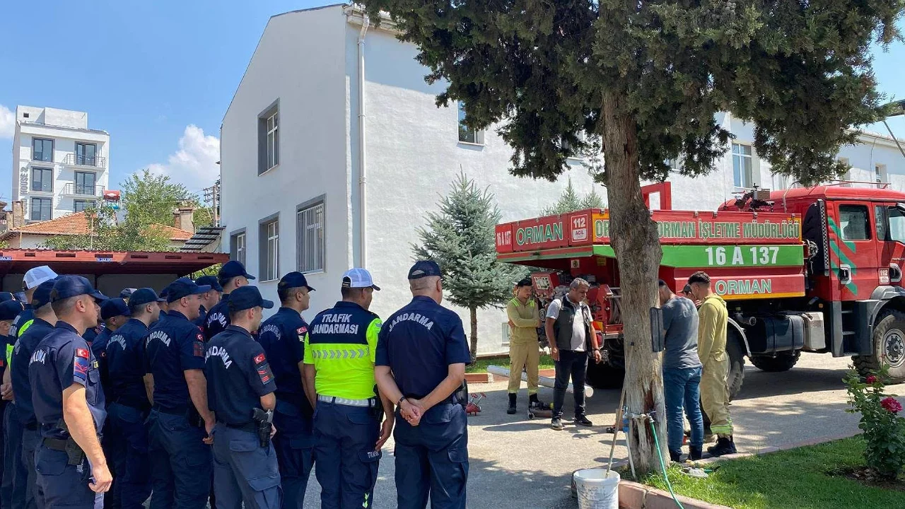 Bursa'da orman yangınlarına karşı seferberlik! Köy köy tedbir...