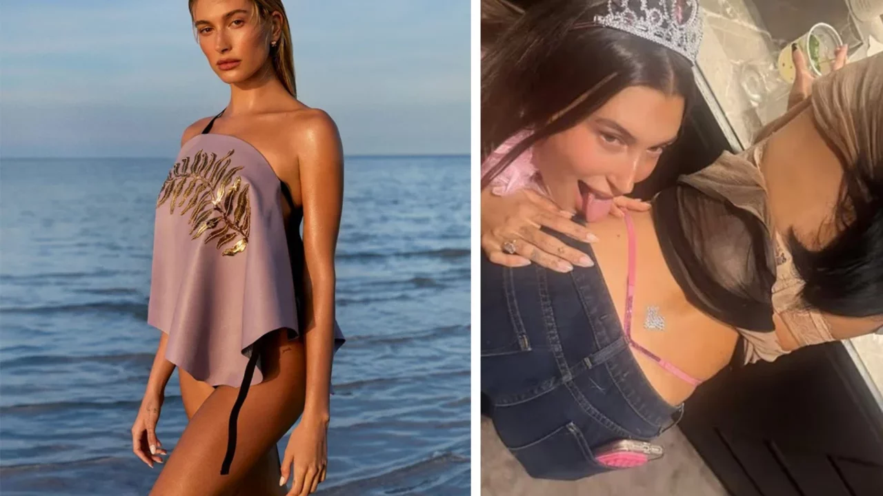 Kylie Jenner'ın doğum günü partisinde olay poz! Hailey Bieber'ın hareketi şaşırttı