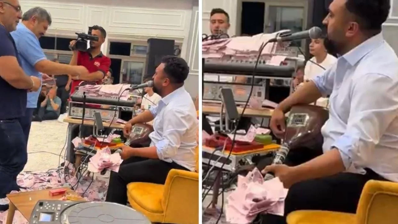 "Yeter" dedi, kimse dinlemedi! Bahşiş vermek için birbirleriyle yarıştılar