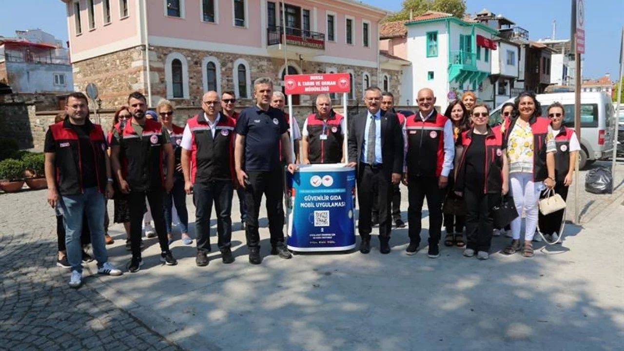Bursa'da g&uuml;venilir gıda seferberliği! "&Ccedil;ek G&ouml;nder" uygulaması tanıtılıyor
