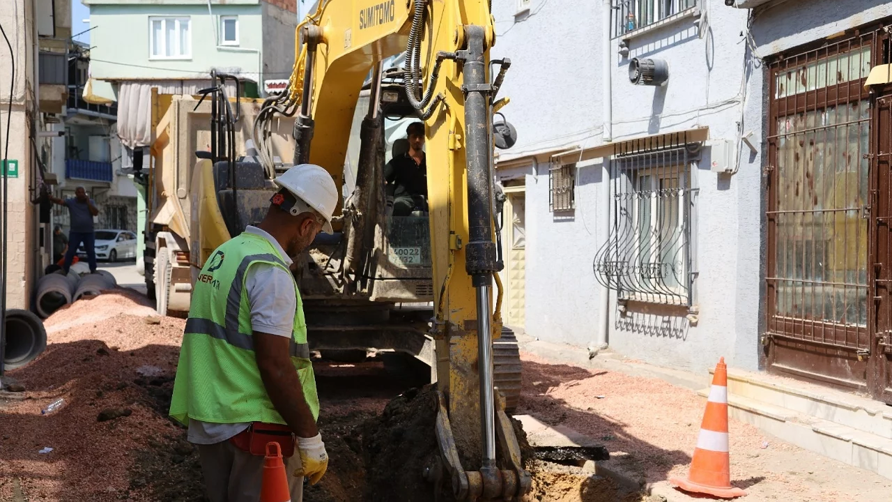 Bursa'da altyapı seferberliği hız kesmiyor
