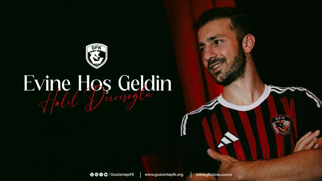 Gaziantep FK, Halil Dervişoğlu'nu yeniden kadrosuna kattı