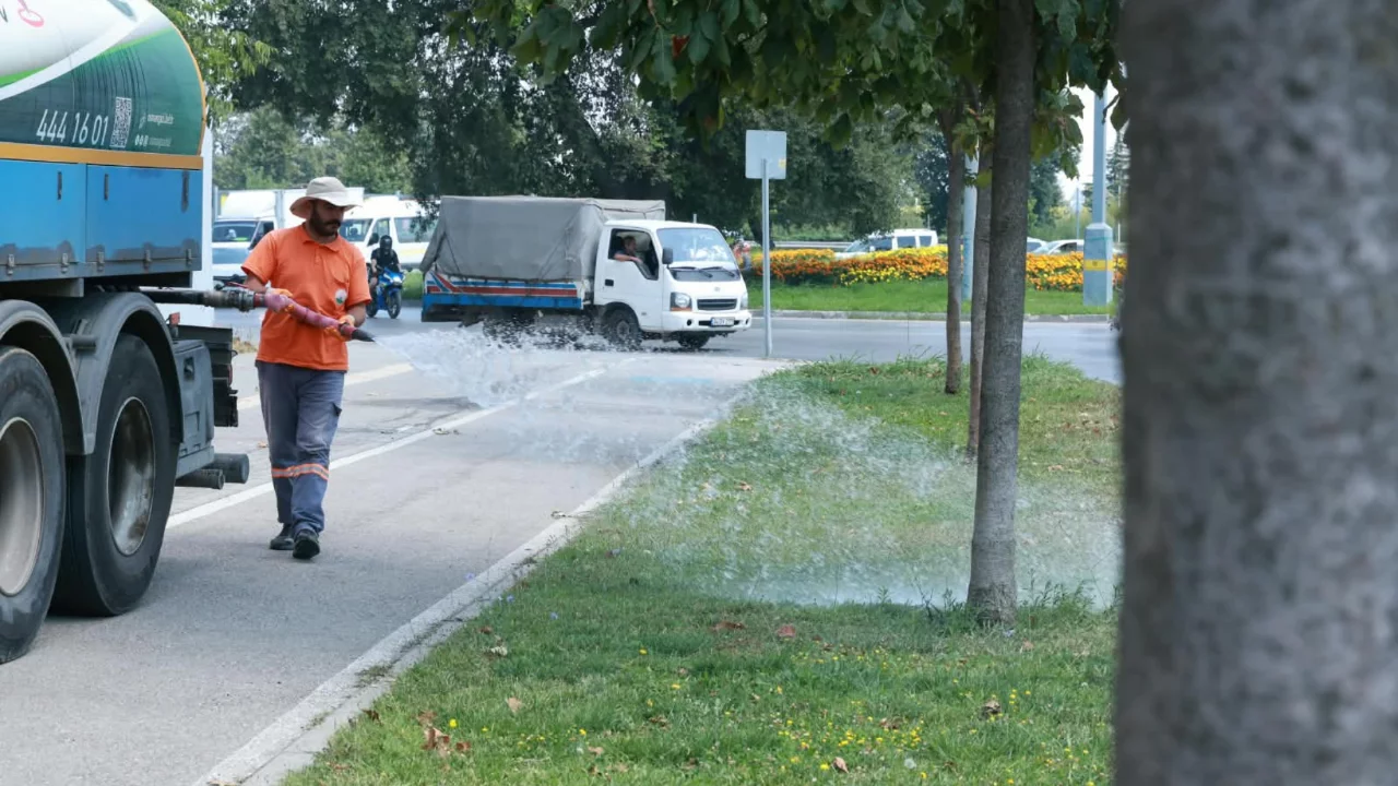 Osmangazi Belediyesi 32 bin 500 metrekarelik alanı susuz bırakmıyor