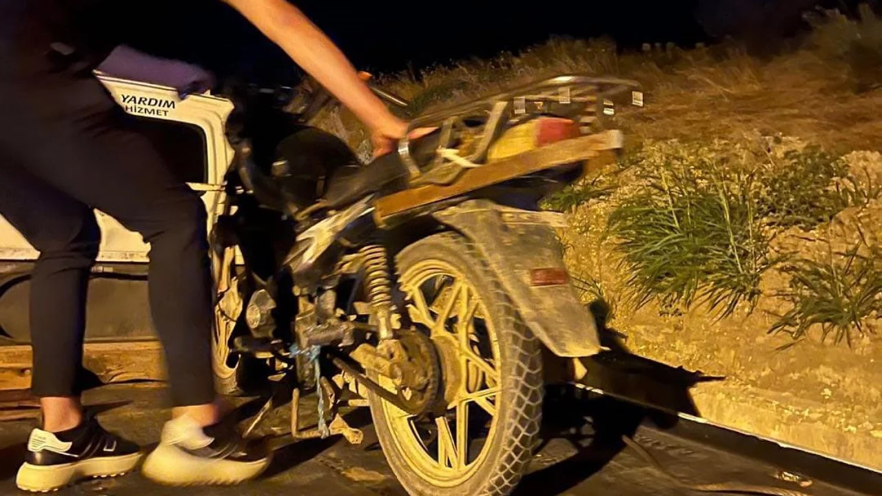 Plakasız ve tescilsiz motosiklete 88 bin 500 lira ceza