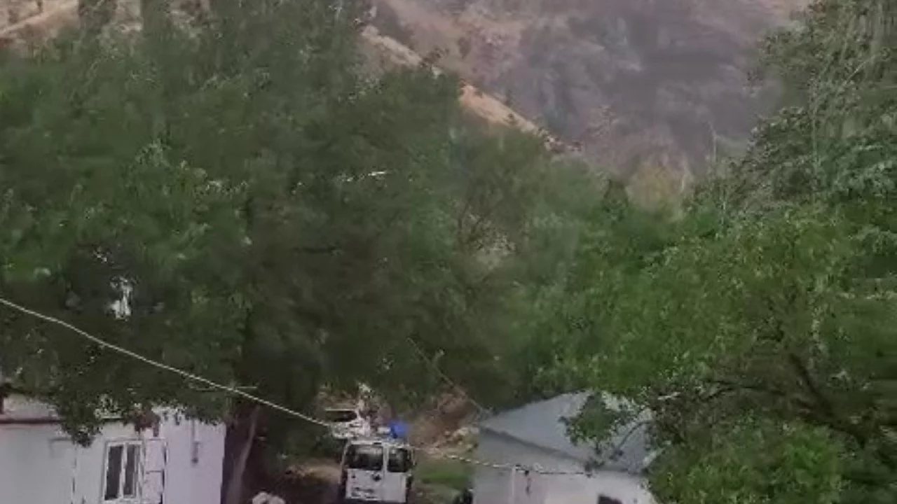 Ağustos ayının ortasında yağmur