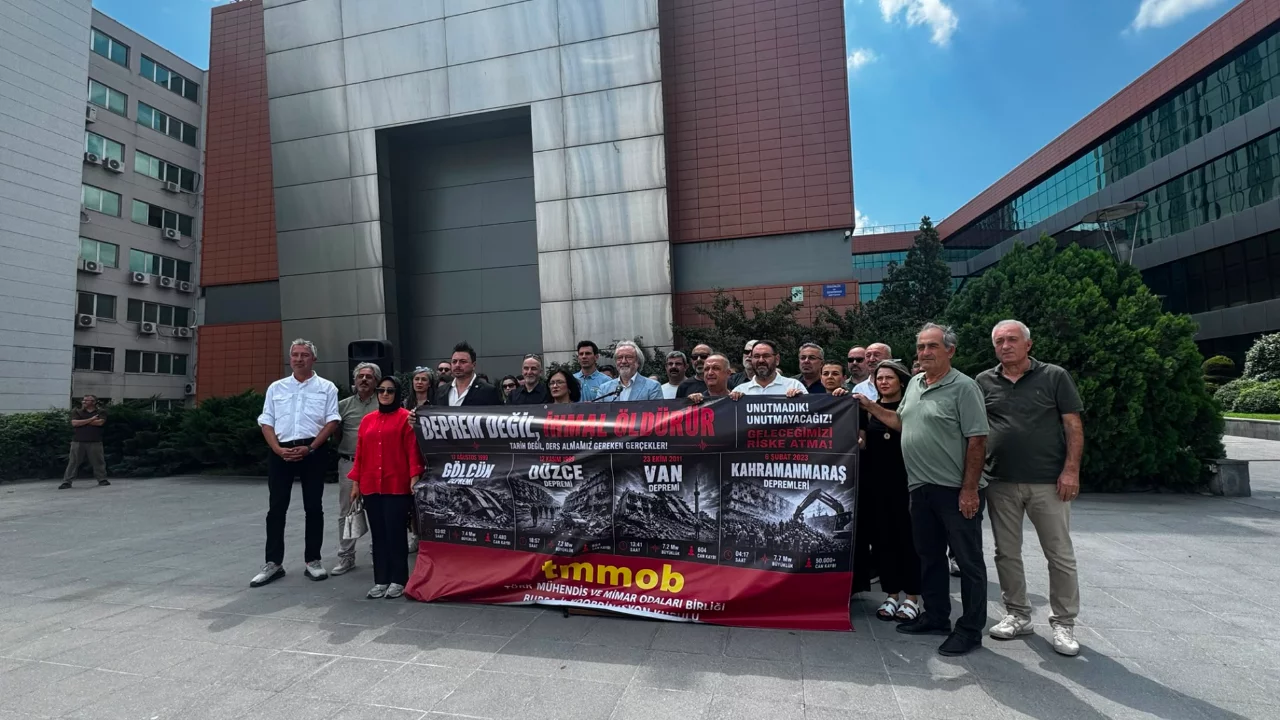 TMMOB Bursa İKK: Deprem gerçeği unutulmamalı