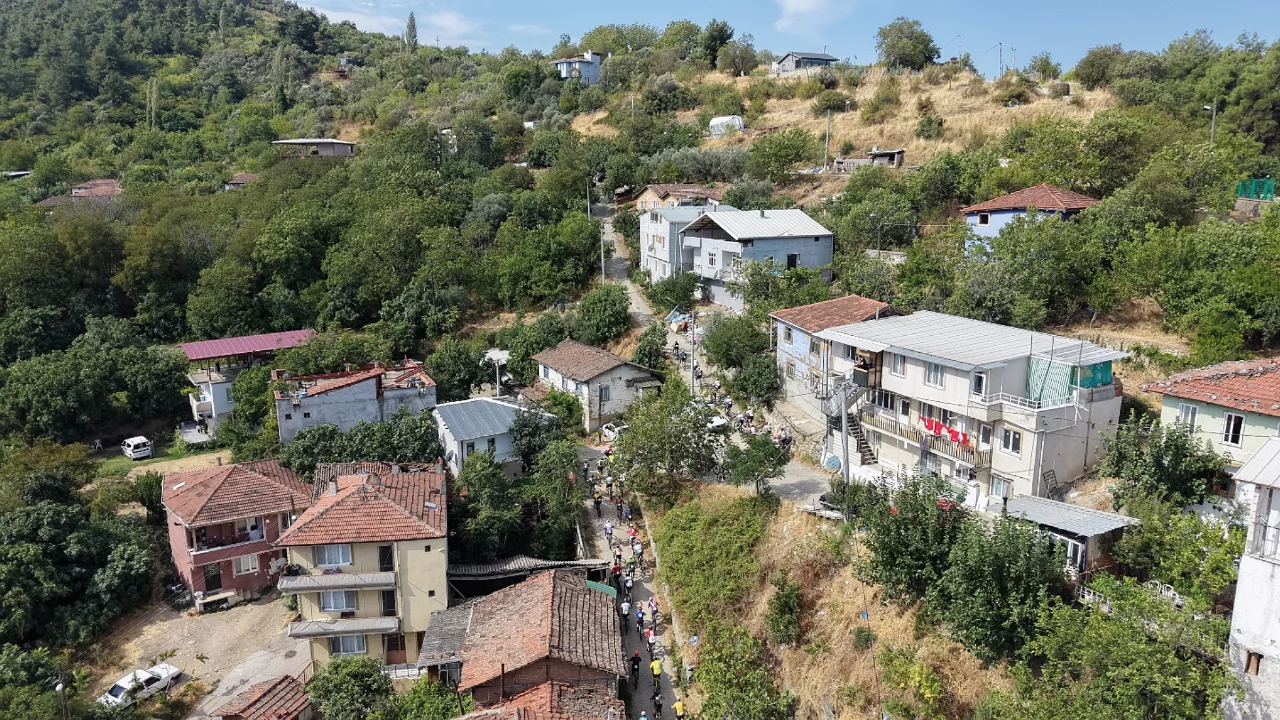 Mysia Yolları'nda dağ bisikleti maratonu
