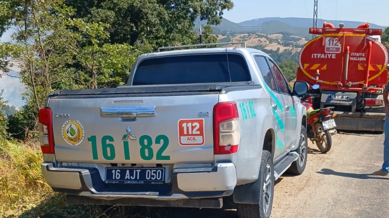 Bursa'da ahşap yapıda yangın paniği!