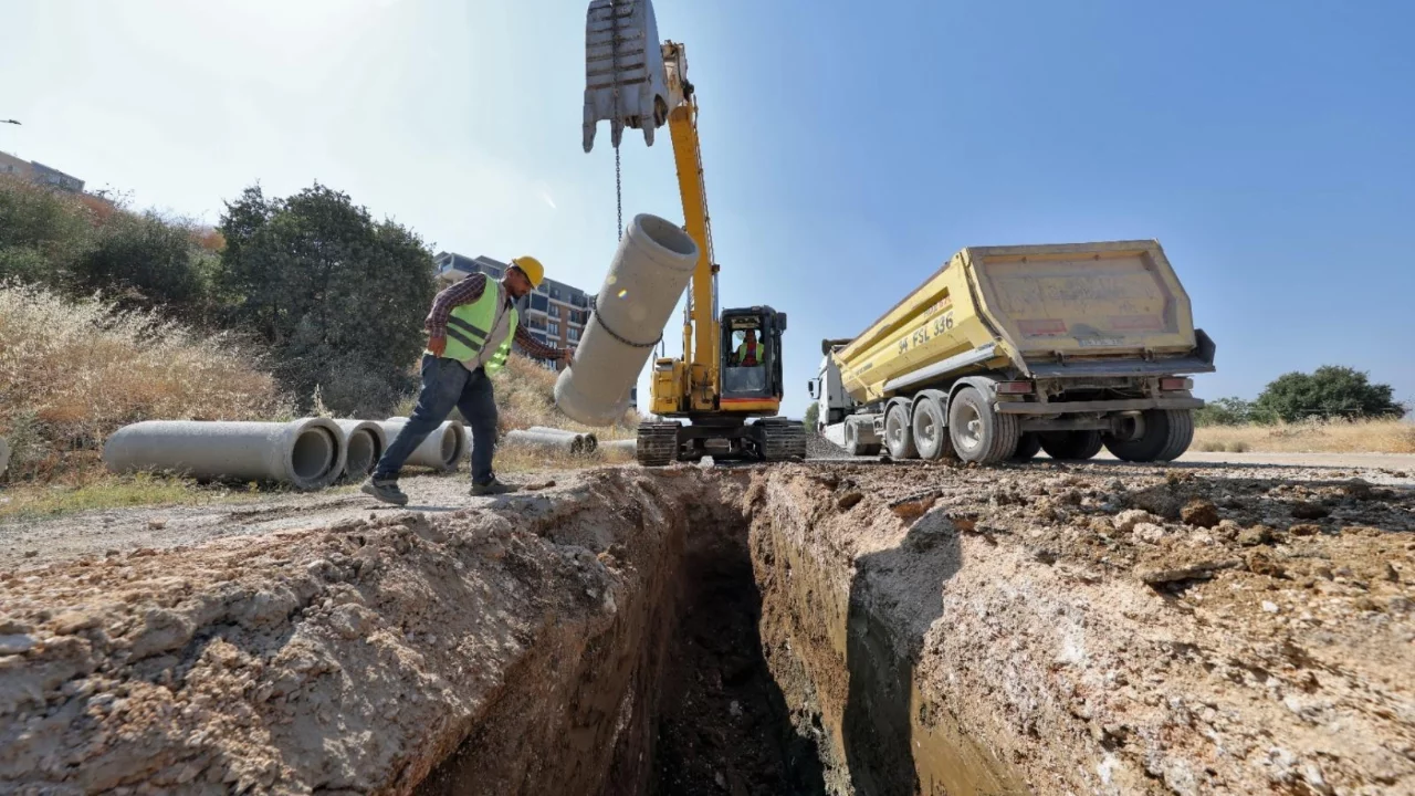Büyükşehir'den Nilüfer'e 7 bin 600 metrelik altyapı yatırımı